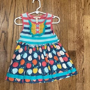 Matilda Jane Apple tank top. Size 4